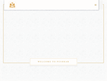 Tablet Screenshot of hotelpushkarpalace.com